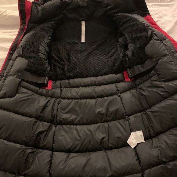 SOLD - Red lululemon winter warrior parka - Picture 2 of 3